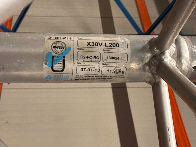 Prolyte x30v 2m truss (3x) - afbeelding 2 van  3