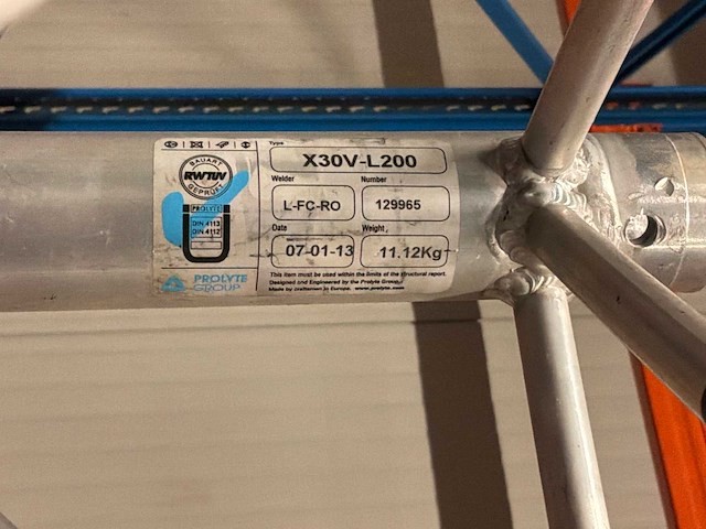 Prolyte x30v 2m truss (3x) - afbeelding 4 van  5