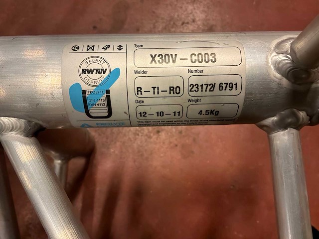 Prolyte x30v c003 truss (2x) - afbeelding 3 van  4