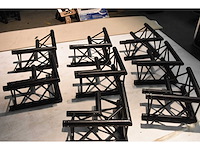 Prolyte/protruss - h/x30d c007 black - aluminium trusse (4x) - afbeelding 1 van  1