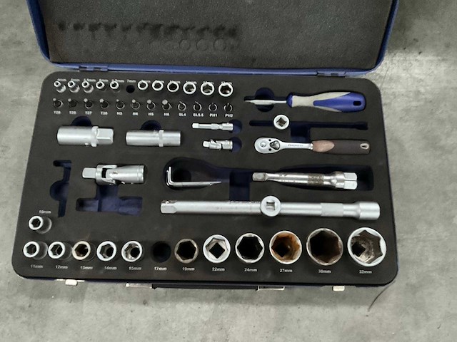 Promat dopsleutel/bitsset - afbeelding 1 van  8