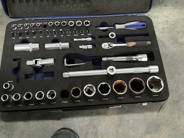 Promat dopsleutel/bitsset - afbeelding 6 van  8