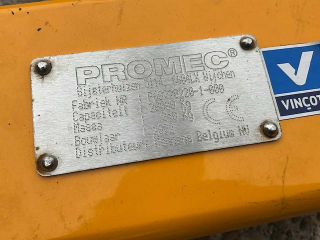 Promec - wll 20 t - various lifting and hoisting equipment - 2022 - afbeelding 3 van  11