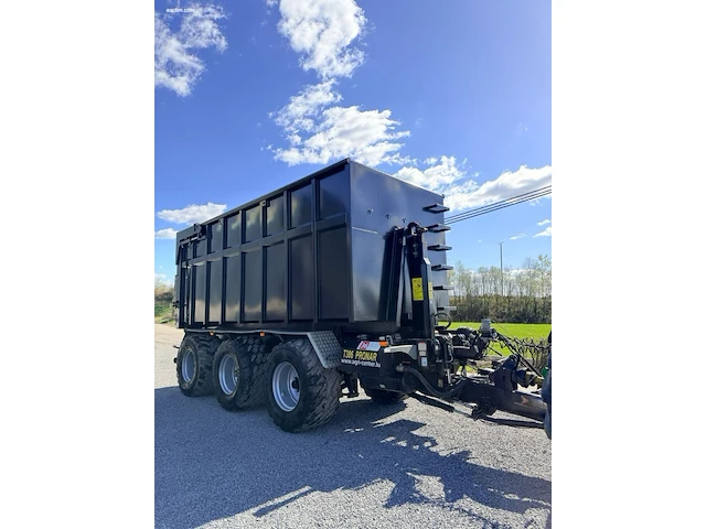Pronar t386 3-assige haakarmtrailer - afbeelding 1 van  18