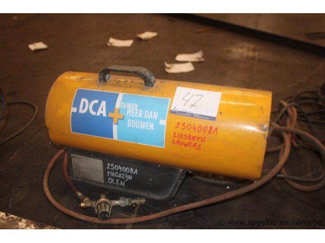 Propaan heater, bauger, wcg 33e, 18-33kw, 230v, werking niet gekend - afbeelding 1 van  2