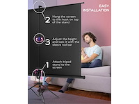 Propvue - 120 inch projectorscherm met statief - afbeelding 6 van  9