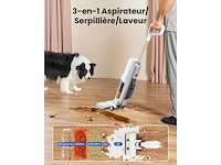Proscenic f10 pro natte & droge stofzuiger, draadloze stofzuiger & dweil - afbeelding 2 van  6