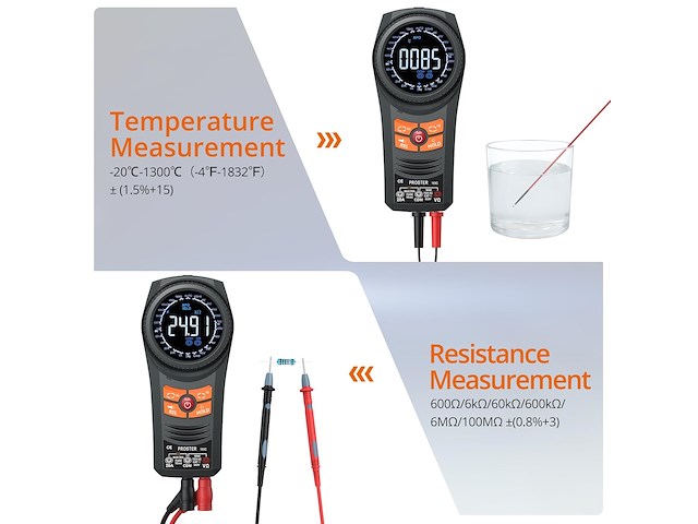 Proster multimeter - afbeelding 4 van  6