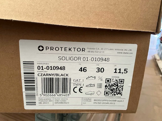 Protector diadora werkschoenen (2x) - afbeelding 1 van  2