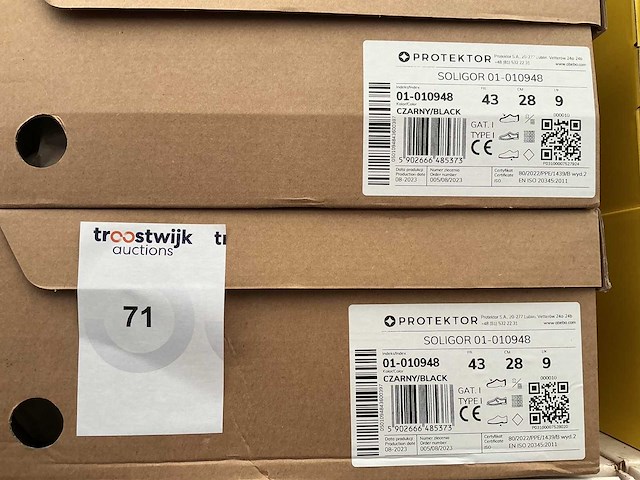 Protector veiligheid schoenen (2x) - afbeelding 2 van  2