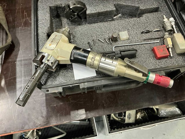 Protem us25 pneumatische pijpafschuinmachine - afbeelding 1 van  5