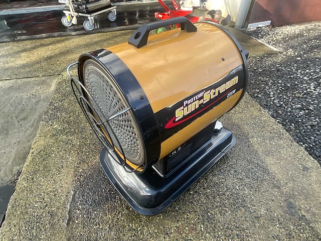 Protemp sun-stream diesel - olie-gedwongen luchtverwarmer - afbeelding 1 van  7