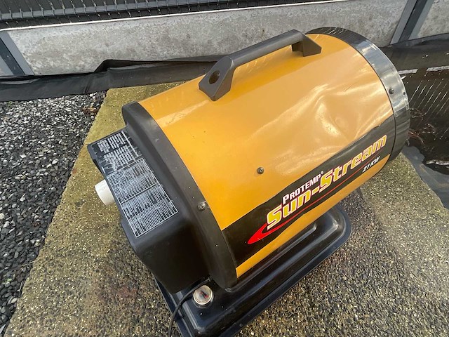 Protemp sun-stream diesel - olie-gedwongen luchtverwarmer - afbeelding 2 van  7