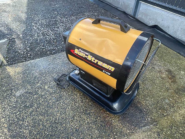 Protemp sun-stream diesel - olie-gedwongen luchtverwarmer - afbeelding 4 van  7