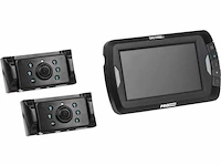Prouser achteruitrijcamera set met 2 camera's 4,3”