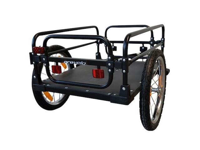 Provelo - fietsaanhanger inklapbaar - zwart - afbeelding 2 van  4