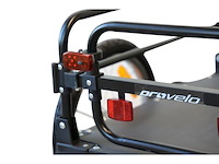 Provelo - fietsaanhanger inklapbaar - zwart - afbeelding 4 van  4