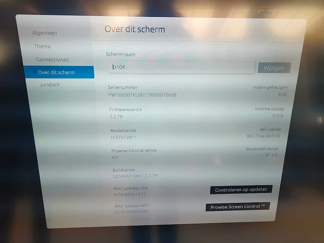 Prowise - hi3751v811 - smartboard - afbeelding 5 van  10