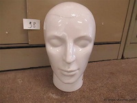 Pruik hoofd - afbeelding 1 van  2