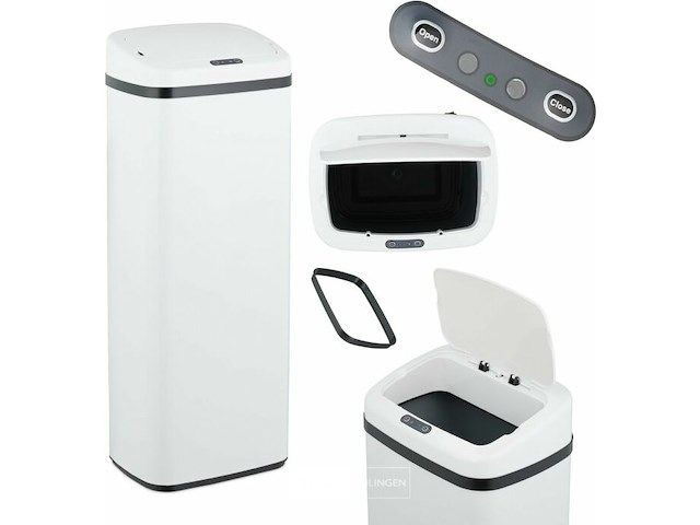 Prullenbak met sensor - afbeelding 1 van  6