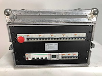 Psu cee 125 a cee63// cee32// cee16m// schuko + flightcase - afbeelding 1 van  1