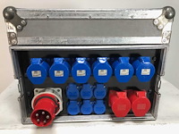 Psu cee 63 a cee32 // cee32m // schuko + flightcase - afbeelding 1 van  3