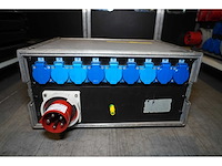 Psu cee 63 a in (8) + flightcase - afbeelding 1 van  2