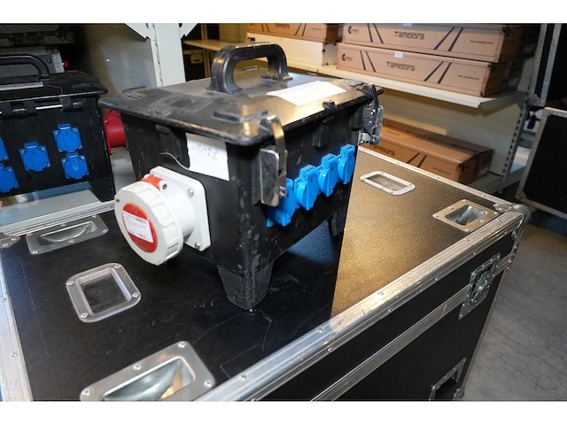 Psu cee 63 a schuko // all weather - cased - afbeelding 1 van  1