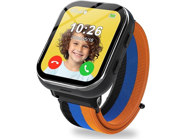 Pthtechus 4g smartwatch voor kinderen - afbeelding 1 van  5