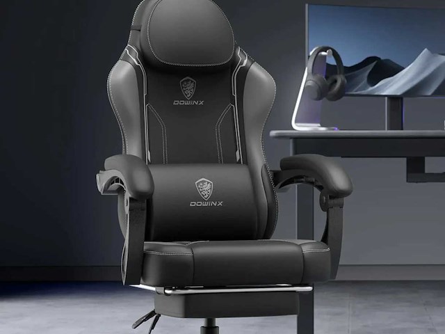 Pu leren gamingstoel - afbeelding 1 van  7