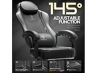 Pu leren gamingstoel - afbeelding 4 van  7