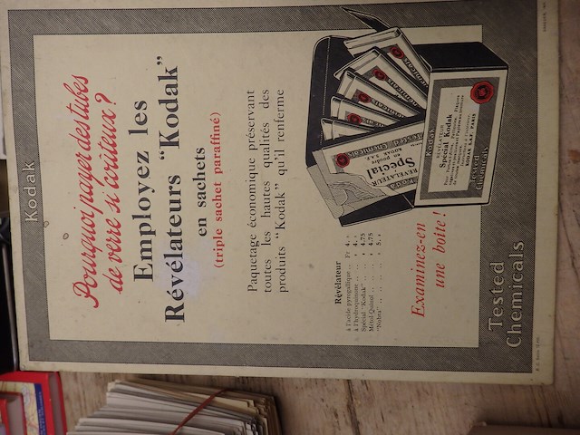 Publiciteit kodak - afbeelding 1 van  2