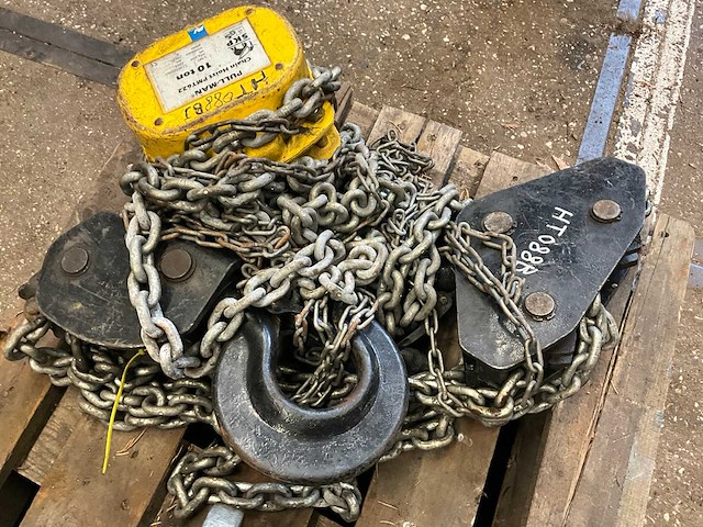 Pull-man - - pmt622 - kettingtakel 10ton - afbeelding 12 van  12