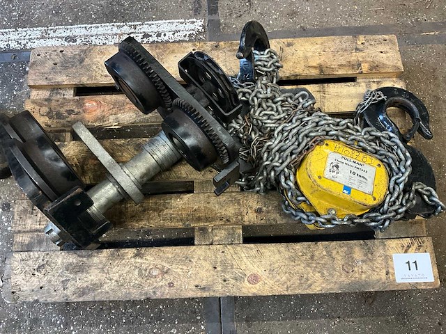 Pull-man - - pmt622 - kettingtakel 10ton - afbeelding 3 van  9
