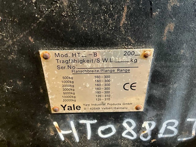 Pull-man - - pmt622 - kettingtakel 10ton - afbeelding 4 van  12