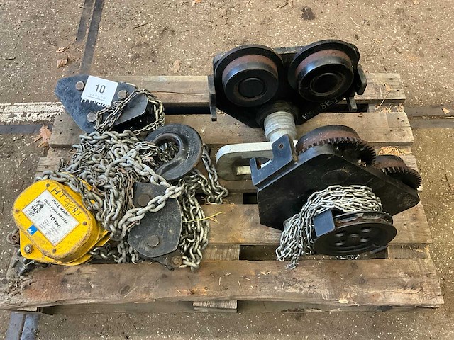 Pull-man - - pmt622 - kettingtakel 10ton - afbeelding 1 van  12