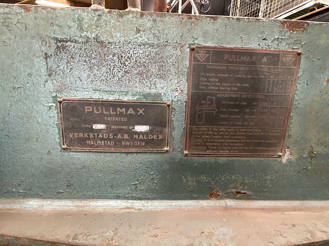 Pullmax a1 - plaatbewerking machine - afbeelding 2 van  6
