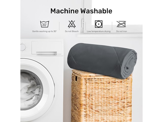 Puredown® koelende zomerdeken (200 x 200 cm) - afbeelding 3 van  4