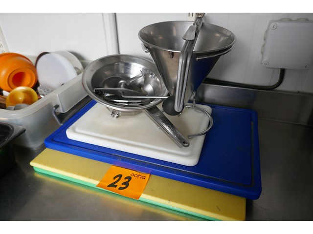 Puréezeef + snijborden - afbeelding 1 van  4