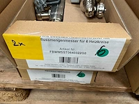 Purmo rvs vloerverwarming verdeler (6 circuits) (2x) - afbeelding 3 van  4
