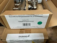 Purmo rvs vloerverwarming verdeler (7 & 8 circuits) (2x) - afbeelding 3 van  5