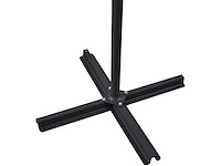 Push-ip system wandgemonteerde parasol ø 3 m grijs janeiro - hesperide - afbeelding 7 van  10