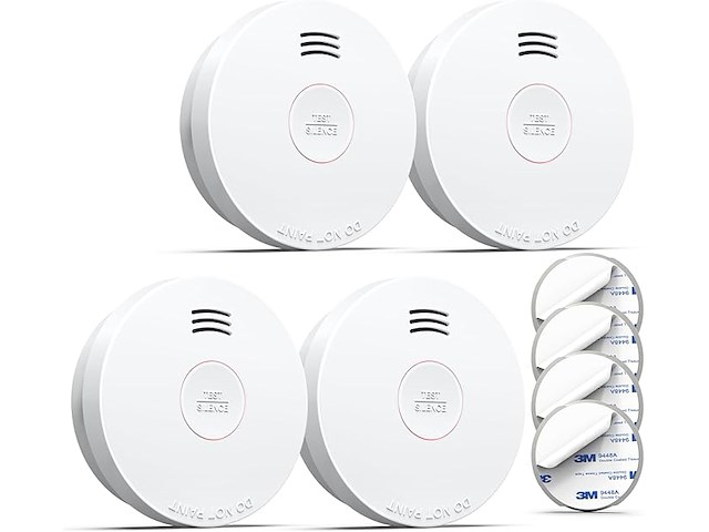 Putgosafe set v 4 rookdetectors - afbeelding 1 van  3