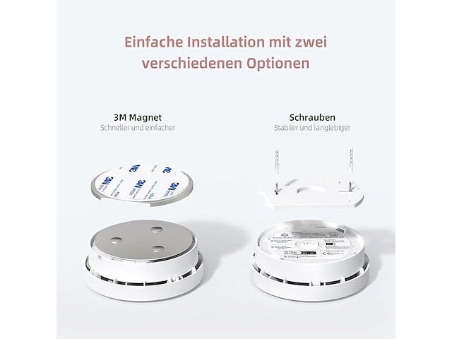Putgosafe set v 4 rookdetectors - afbeelding 2 van  3