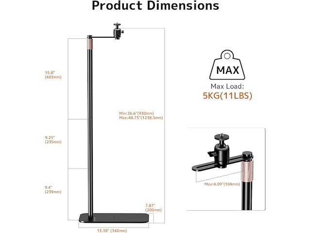 Putorsen projectorstandaard - afbeelding 2 van  4