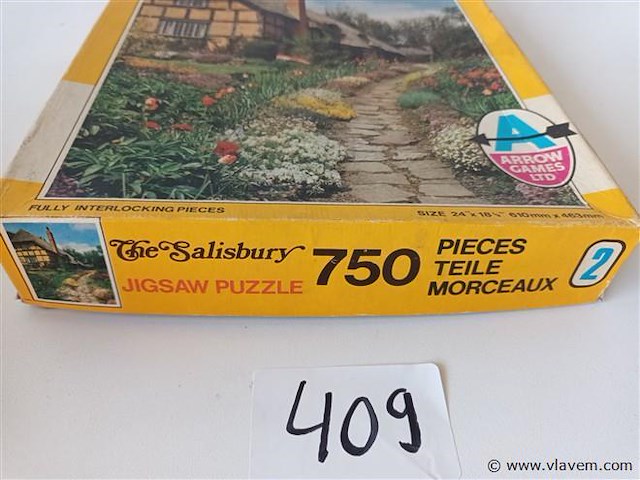 Puzzel 750 - afbeelding 2 van  3