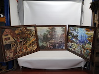 Puzzel in kader (x3) - afbeelding 1 van  7