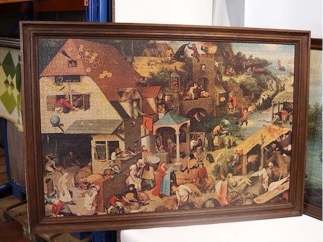 Puzzel in kader (x3) - afbeelding 2 van  7