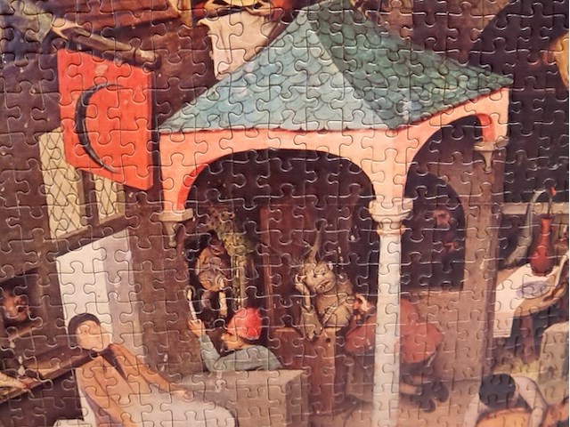 Puzzel in kader (x3) - afbeelding 3 van  7