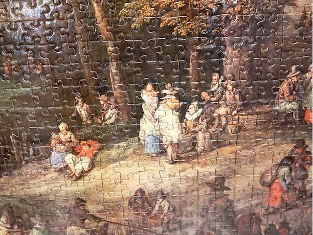 Puzzel in kader (x3) - afbeelding 5 van  7
